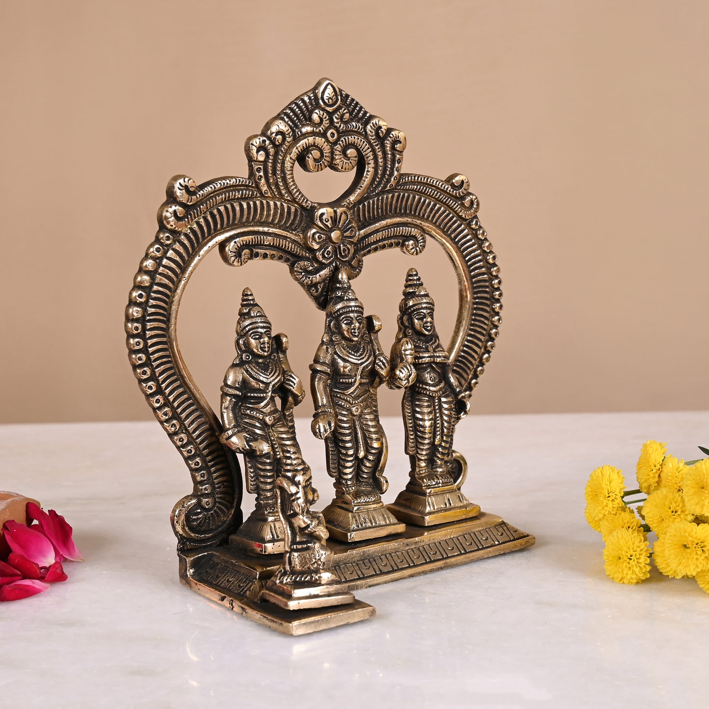 Brass Ram Darbar ( 6.5" )