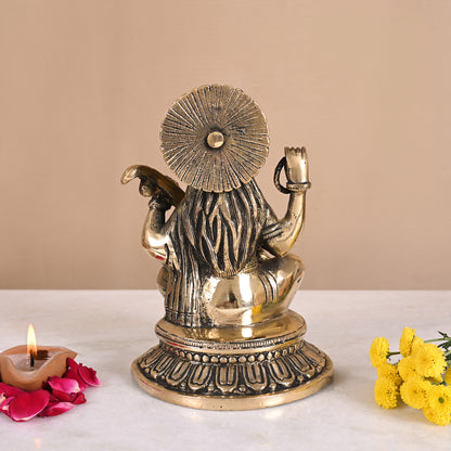 Brass Pooja Saraswati (7.5")