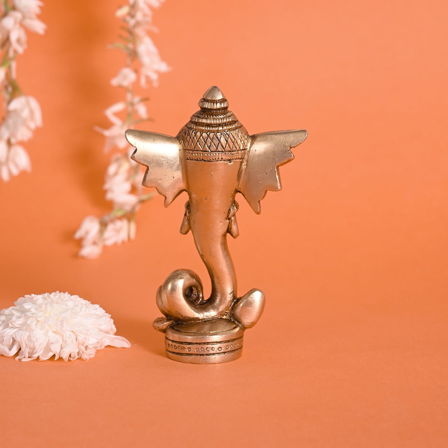 Brass Unique Ganesh Idols (5")
